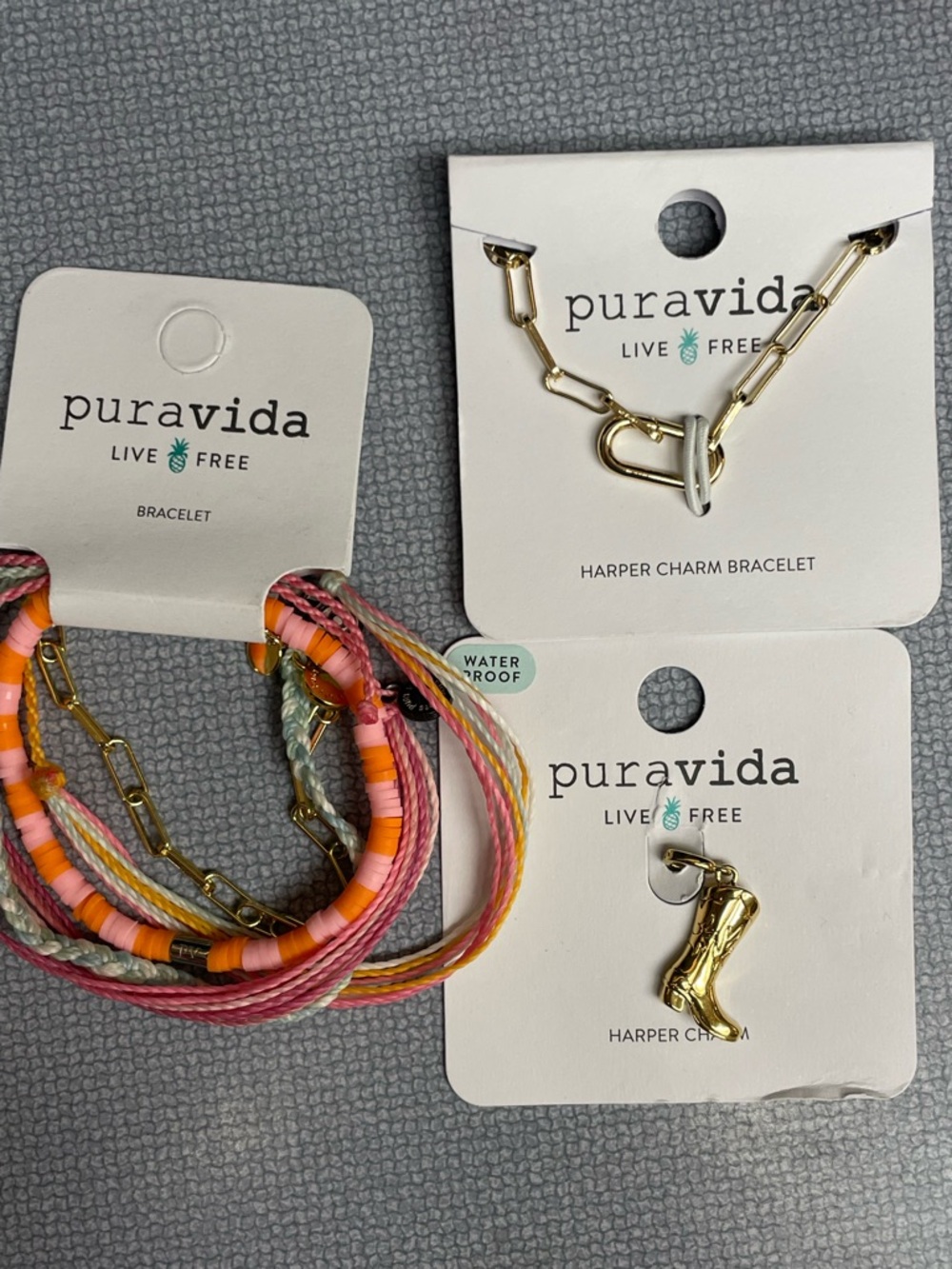 Pura vida bracelet bundle NWT